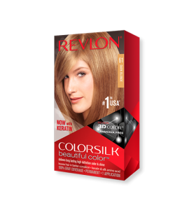 Tinte ColorSilk Beautiful Color REVLON Blonde #61 (Gratis crema Aquamarine)