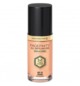 Base de Maquillaje de Larga Duración Max Factor Facefinity All Day Flawless 3in1 Golden